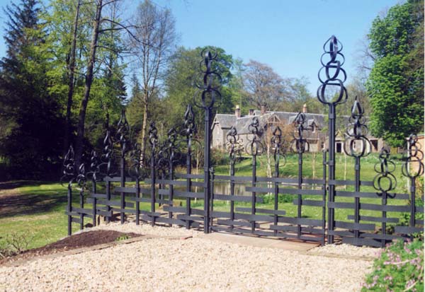 Adam Booth, Artist Blacksmith, Scotland ~ detailed image