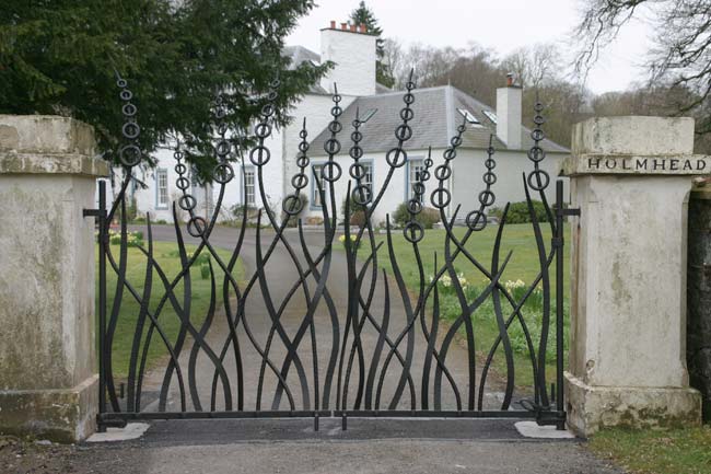 Adam Booth, Artist Blacksmith, Scotland ~ detailed image